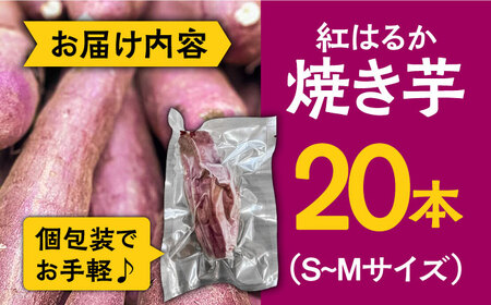 【数量限定】【ねっとり甘い熟成サツマイモ】冷凍焼き芋（紅はるか） 20本(S〜M) / さつまいも やき芋 冷凍 小分け 個包装 冷やし焼き芋 / 南島原市 / 池田海陸物産 [SEW001]