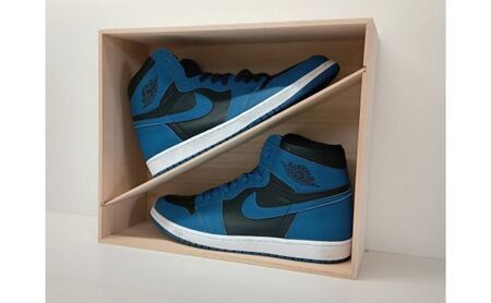 木製スニーカーBOX スリーブ付き ハイタイプ 桐材 ShoewindowBOX 名張市