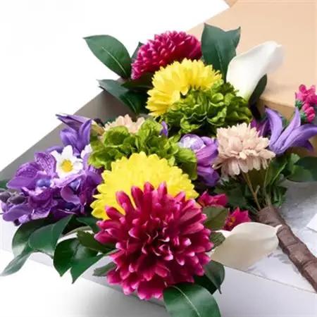 アート創作仏花兼用墓花(1対)2本組_花・観葉植物  花 _【1543846】