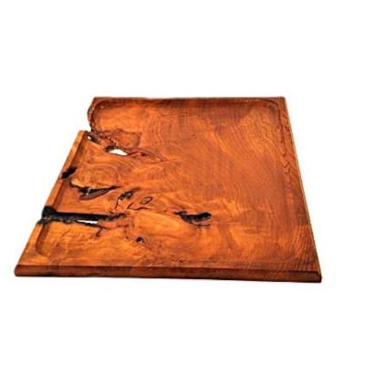 ふるさと納税 加茂市 無垢材トレー大_節有り |  | 02