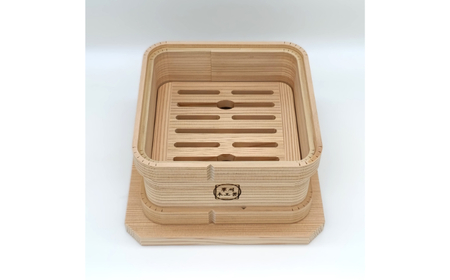 E25-033 純国産　和せいろ　15cm 鳥取県 おすすめ 鳥取県産材