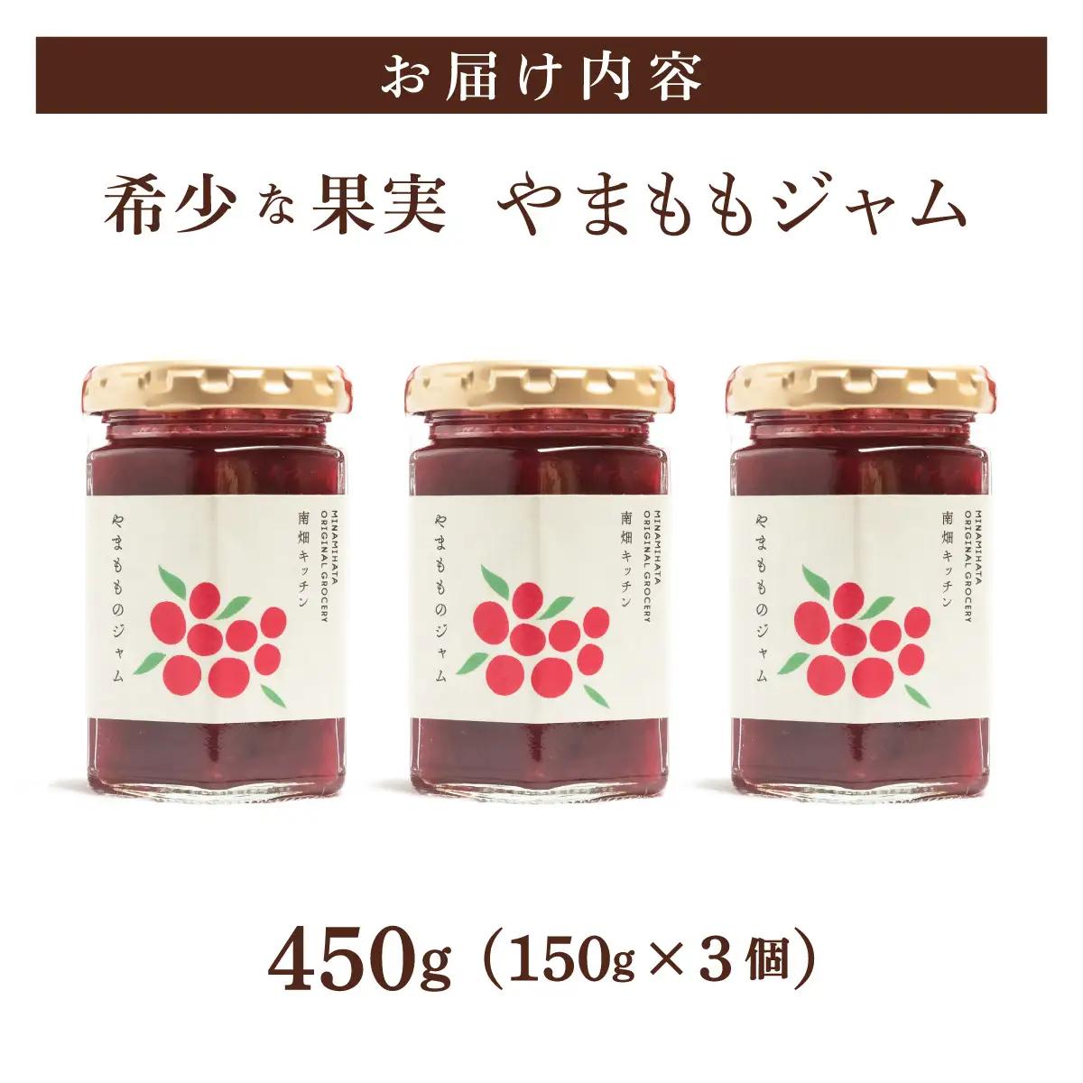  【程よい甘みと酸味】やまももジャム 150g×3