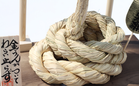 【雫石民芸社】わら細工・金うん神社／わら飾り 縁起物 雫石町