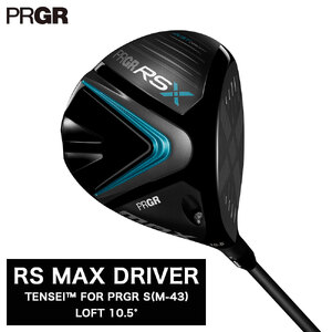 プロギア 24RSX RSMAX DRIVER ロフト10.5° / シャフト TENSEI FOR PRGR S（M43）【 PRGR ゴルフ クラブ ドライバー ゴルフ用品 2024年モデル 飛距離 高弾道 低スピン 】