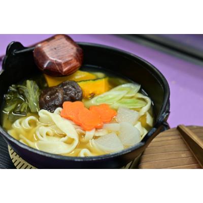 ふるさと納税 山梨県 名物吉田のうどん3人前つゆ付き×2個、ほうとう3人前みそ付き×2個　