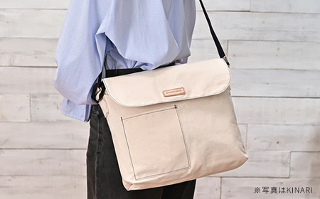 かぶせショルダー　ライトブラウン　【12203-0381-3】