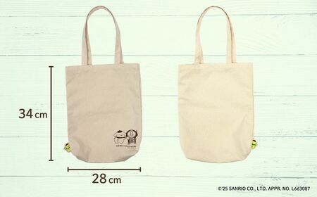 【小松市限定デザイン】 ポムポムプリン×カブッキー 小松市オリジナルトートバッグ サンリオ キャラクター | 石川県 小松市