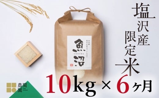
            【定期便令和7年産】南魚沼コシヒカリ10kg×全6回　旧塩沢地区限定米【2025年9月中旬より順次発送予定】
          