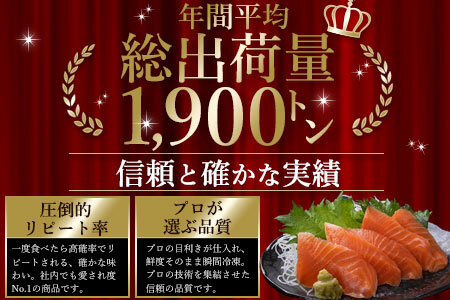 【ふるさと納税】 サーモン メルティーサーモン 1kg 毎月お届け(全3回) 遂に登場！ 無添加 アトランティックサーモン [ 小分け 鮭 定期便 さけ サケ 海鮮 生サーモン 生食サーモン 人気 ラ