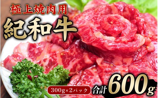
                  極上紀和牛タレ仕込味付焼肉 300g×2パック 合計600g【冷凍】 / 肉 牛肉 牛 小分け 味 焼き肉 焼肉 
                