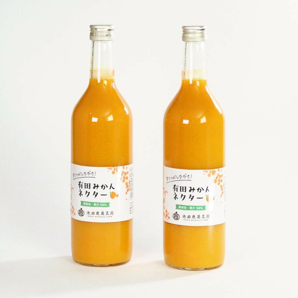 【ふるさと納税】【選べる容量・本数】とろり みかんネクター 180ml または 720ml ／ 2本～20本 | フルーツ 果物 くだもの 食品 人気 おすすめ 送料無料