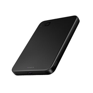SMARTCOBY SLIM 5K(ブラック)｜CIO モバイルバッテリー 5000mAh ワイヤレス充電 USB-C 15W [2524]