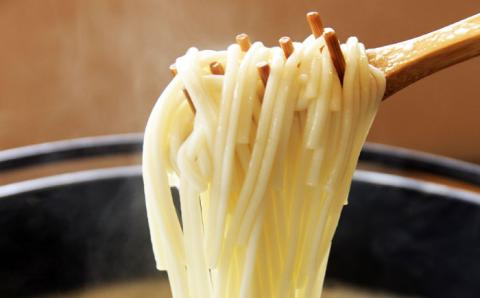 手延べ うどん ・ あごだし スープ セット 20人前 / 南島原市 / ふるせ [SAQ039]