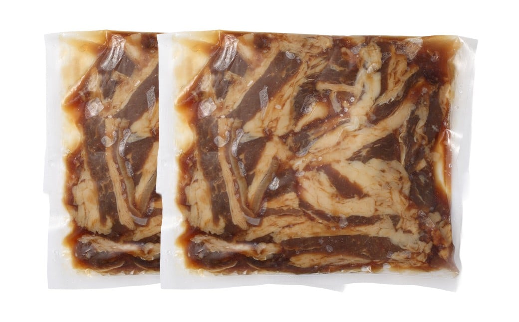 【訳あり】プルコギ風牛肉味付け 500g×2パック 計約1kg