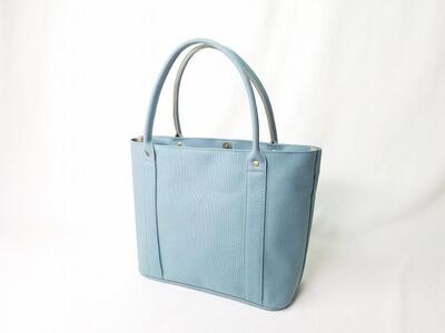 【いちひこ帆布】 ミニトート/水色
