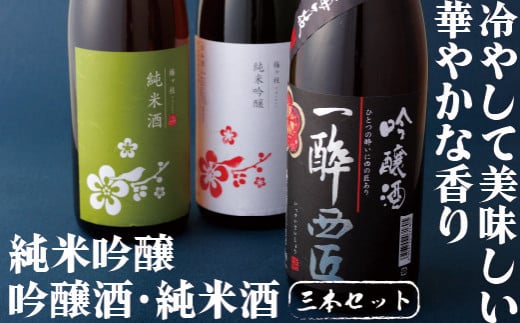 純米吟醸･吟醸酒･純米酒 日本酒一升瓶3本