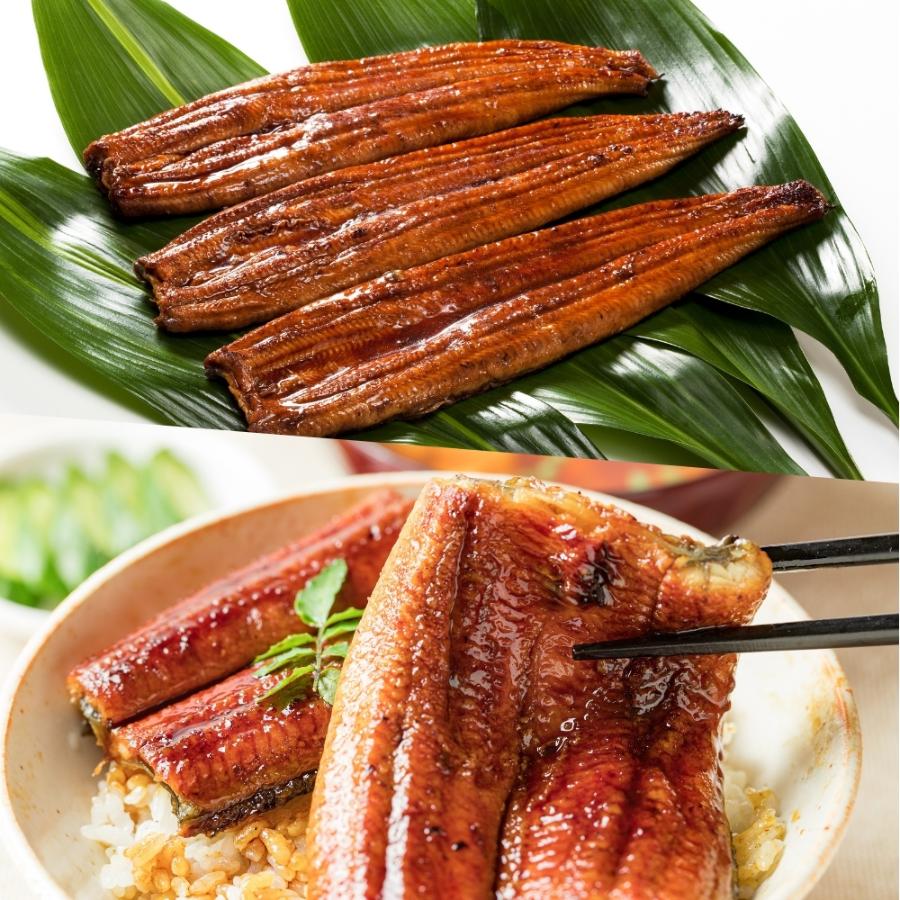 ＜中村商店＞国産うなぎ蒲焼3尾・うなぎ飯3個セット