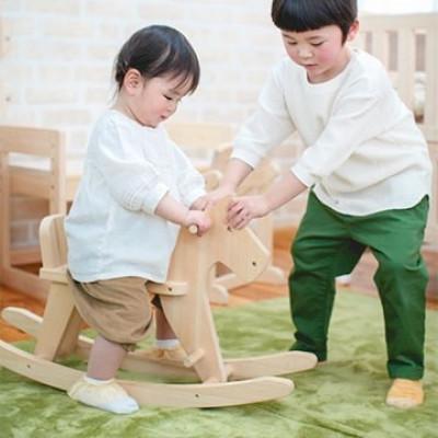 ふるさと納税 神戸市 桧のおもちゃ　IKONIH　Rocking　horse アイコニー　木馬 |  | 02