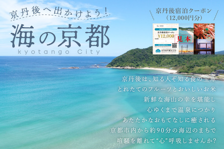 京都【京丹後市観光公社】京丹後宿泊クーポン 1枚（12,000円分）【海の京都】京都・京丹後の旅行クーポン＜ 80軒以上宿から選べる＞旅行クーポン・温泉 宿泊券・温泉宿・京都府・旅行券・高級宿・高級ホ