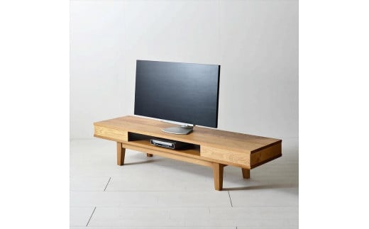 NO1テレビボード　オーク　TVボード　TV台　無垢　天然木