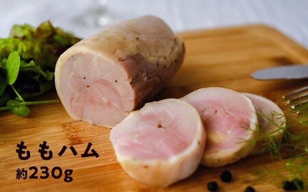 高知県産 はちきん地鶏 ハムセット（むね150g・もも230g）｜地鶏 鶏ハム 無添加 冷凍 国産