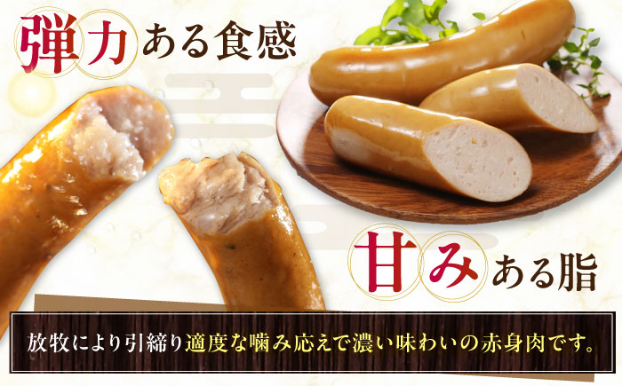 【全6回定期便】【訳あり】【結着剤・発色剤・保存料不使用】 放牧豚 フランクフルト 2本×10セット（150g/セット） 《厚真町》【ファーマーズファクトリー株式会社】 訳あり ソーセージ ウインナー