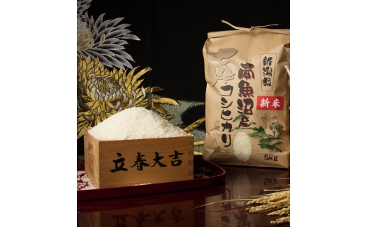 【定期便】【令和7年産】南魚沼塩沢産こしひかり（無洗米5kg×全3回）