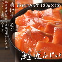 【ふるさと納税】＜鮭匠ふじい＞漬けサーモン丼の具120g×12P(小分け) F-42008