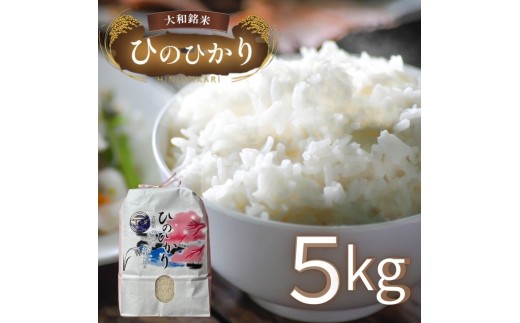 奈良県産 ひのひかり 5kg 奈良県吉野町/大西米穀店[BRAL003] 大和銘米 白米 米 お米 kome コメ おこめ ヒノヒカリ はくまい こめ 単一原料米 ブランド米 ご飯
