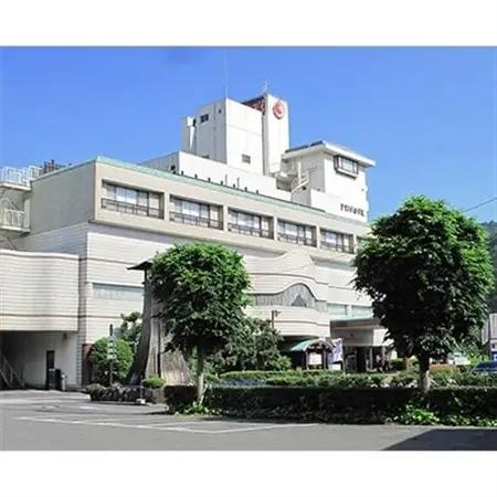 湯郷温泉　湯郷グランドホテル　一泊二食付ペア宿泊券　(平日限定・夕食は基本会席料理)_旅行券・チケット 宿泊券  _【1083495】