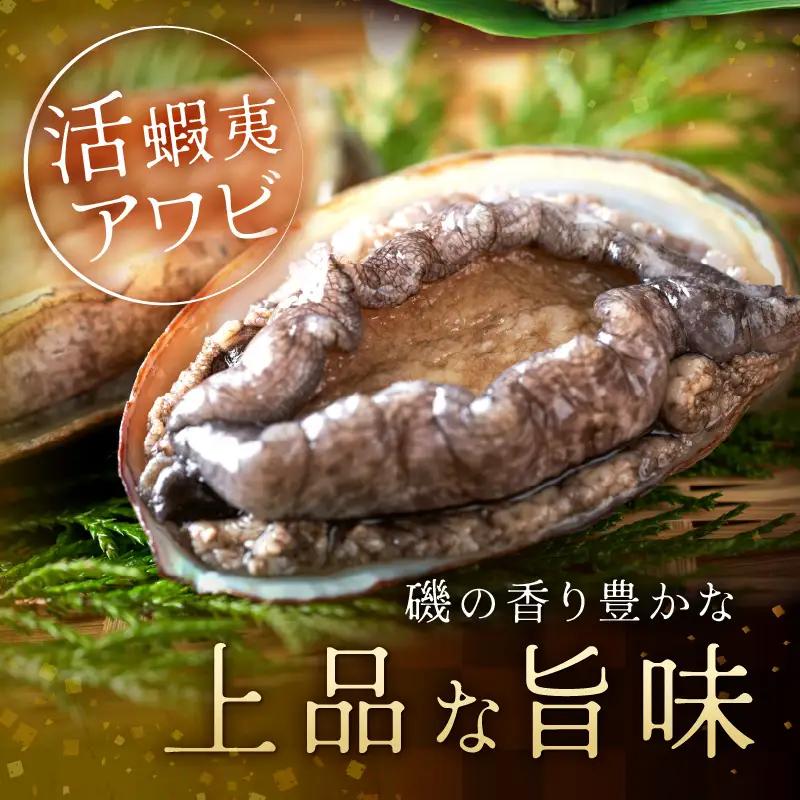 あわび酒蒸し 小3枚 やわらかアワビ｜鮑