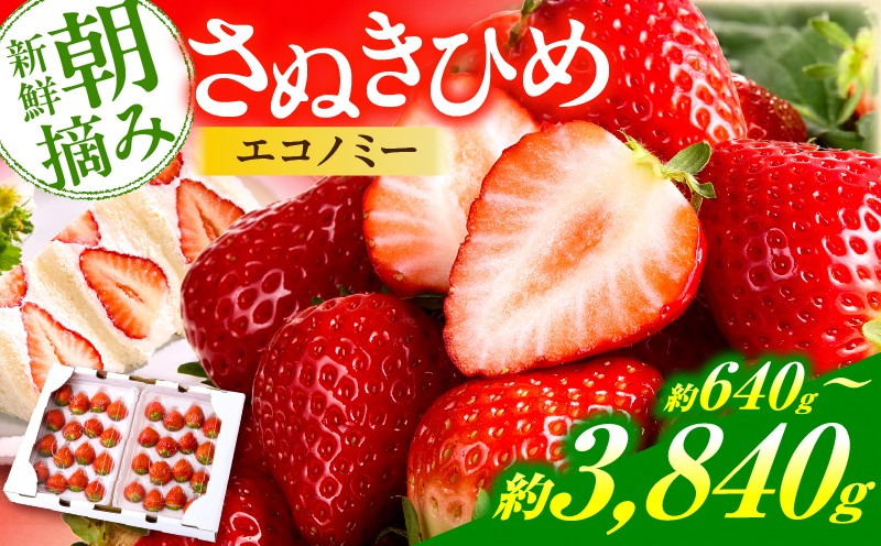苺音エコノミー～いっぱいのさぬきひめいちご～約１．２ｋｇ