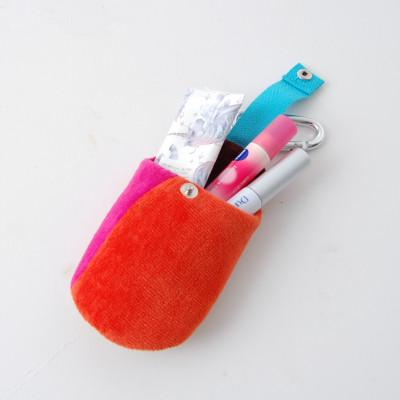 ふるさと納税 忠岡町 minimynimo カラビナ付き バッグアクセサリー VA+BN |  | 03