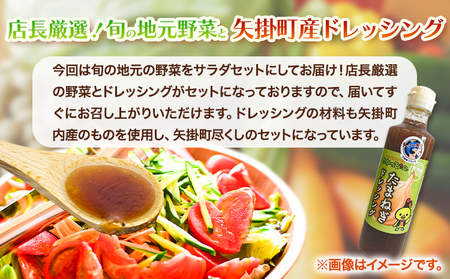 野菜 サラダ セット 野菜 5～8品目入 青空市きらり《4月上旬から10月上旬頃に出荷予定》 ｜ 岡山県 矢掛町 野菜 サラダ ドレッシング トマト きゅうり アスパラガス 玉ねぎ リーキ 送料無料