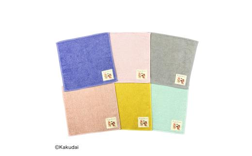 【クッピーラムネコラボアイテム】のこり染×ミニタオル　くり