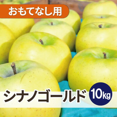 【ふるさと納税】【26年2月より順次発送】平均糖度13度以上! シナノゴールド 約10kg おもてなし用【配送不可地域：沖縄県】【1610050】