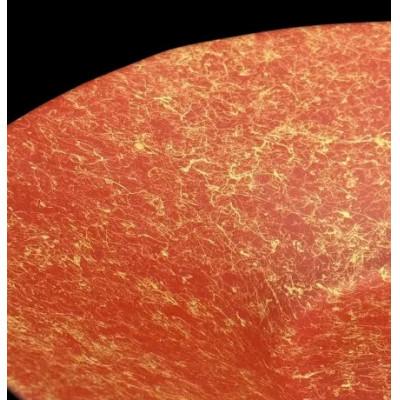 ふるさと納税 高野町 サラダボウル300　乱糸(マット仕上げ)本朱 |  | 02