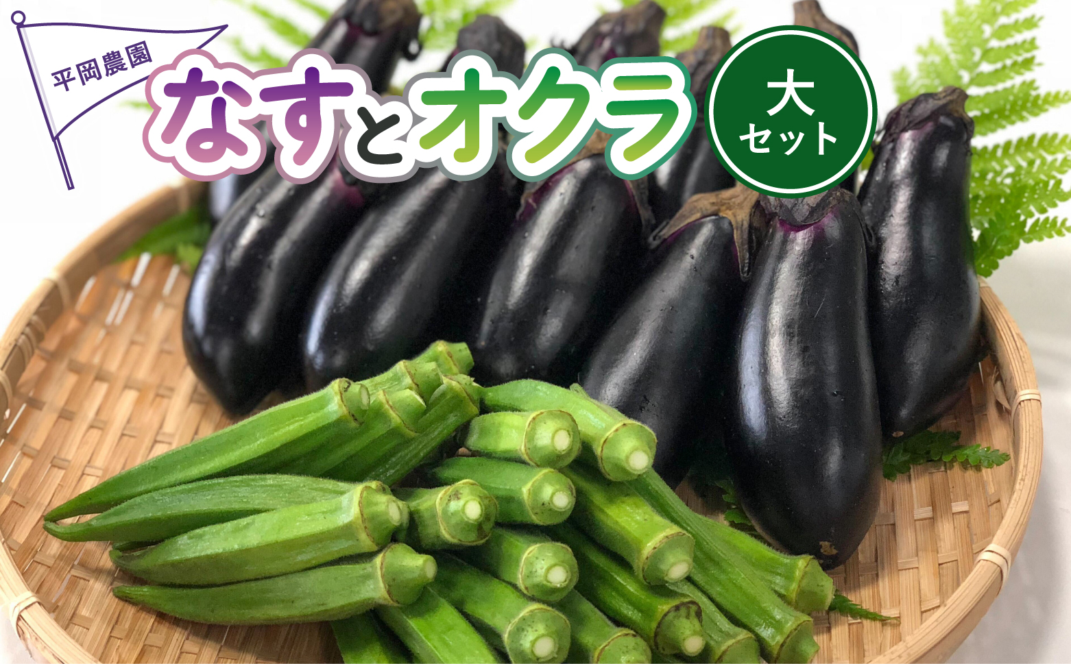 【先行予約】夏野菜 詰め合わせ 大セット なす おくら 野菜 茄子 ナス オクラ 産地直送 天敵栽培【2027年7月以降順次発送】