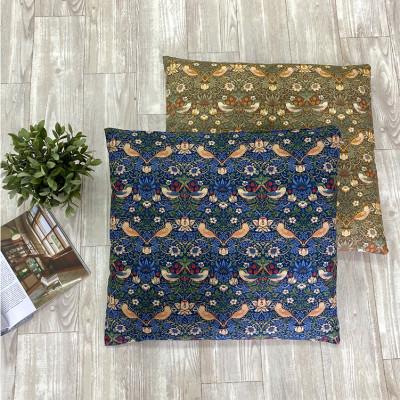 ふるさと納税 和泉市 【座布団カバー55×59cm】ベストオブモリス いちご泥棒ネイビー MR-5559I-NB |  | 03