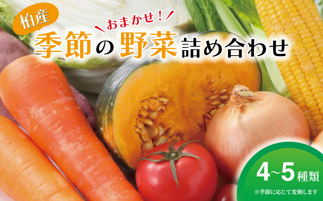 
【柏産】季節の野菜詰め合わせBOX
