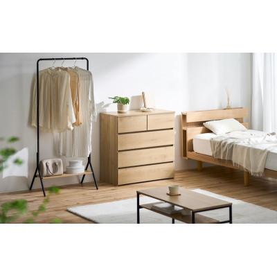 ふるさと納税 大河原町 組立簡単ウッドチェスト KKWCー790 ナチュラル 4段 アイリスオーヤマ[53753292] |  | 03