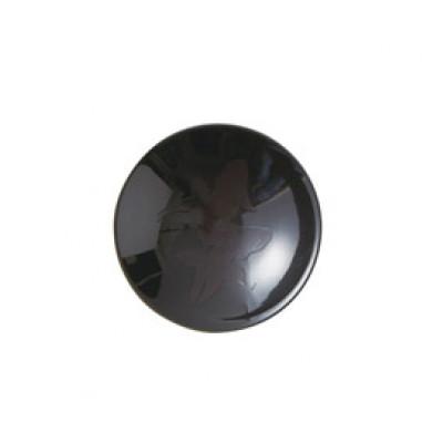 ふるさと納税 多治見市 【温度で変化する器】【美濃焼】 温感平盃(黒)1個  『金魚』 |  | 01
