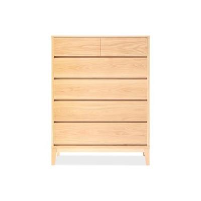 ふるさと納税 旭川市 旭川家具 MUKU工房オリジナル ムク チェスト ナラ_03228 |  | 01