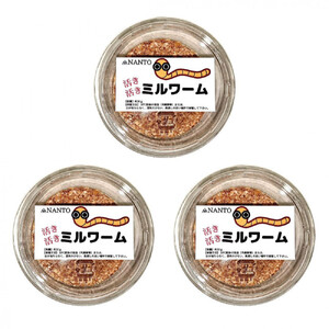 活き活きミルワーム30g ×3パックセット