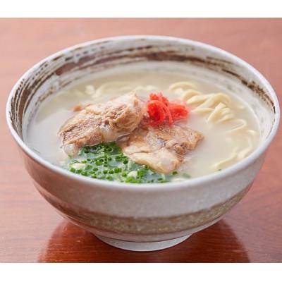 ふるさと納税 南城市 食べ比べソーキそば4食セット!