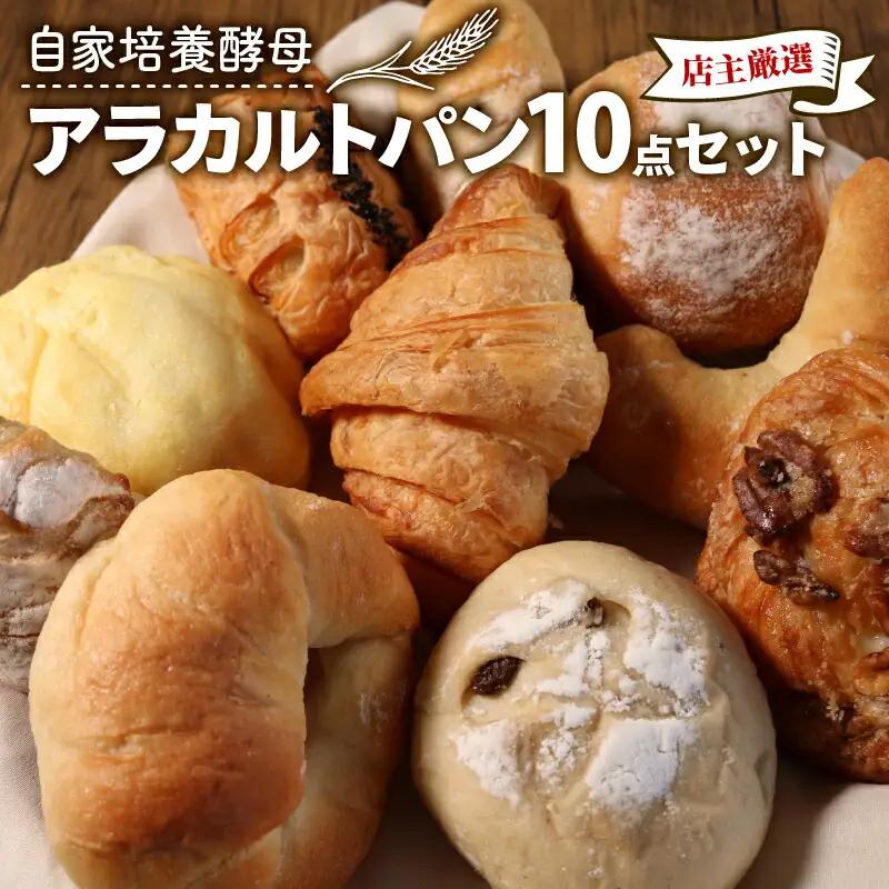 【自家培養酵母】店主厳選アラカルトパン 10点セット 惣菜パン 冷凍パン