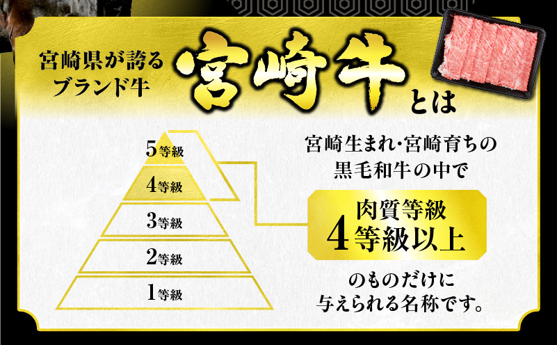 【令和8年5月配送】数量限定 宮崎牛 霜降り スライス 計1kg 肉質等級4等級以上 牛肉 黒毛和牛 国産 食品 おかず 最高級 ブランド牛 すき焼き しゃぶしゃぶ 肉じゃが 人気 おすすめ 記念日 