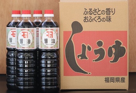 カネシチ醤油・濃口醤油4本セット K51000201