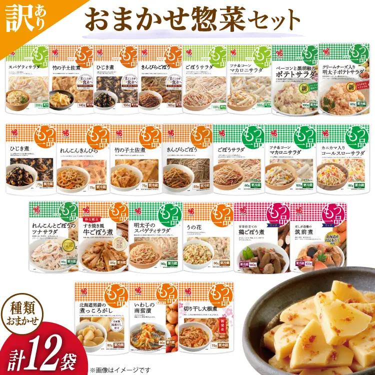 訳あり 惣菜 12個 おまかせセット もう一品 [22424507]