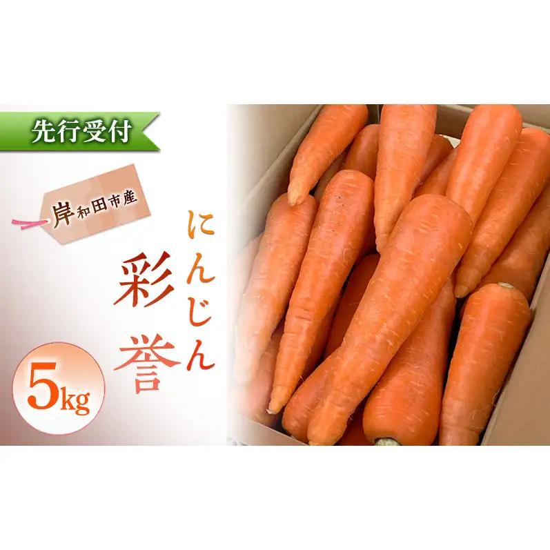 にんじん彩誉高糖度 大阪府産 にんじん【5kg】【先行予約】